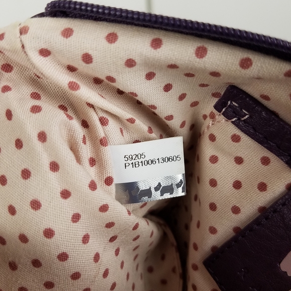 Radley London purple birdie wristlet - Picture 6 of 8